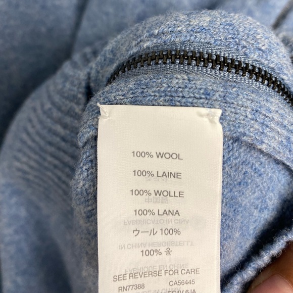 NWT J. Crew 100% Wool Side-Zip Sweater Sz XXL - Picture 4 of 12